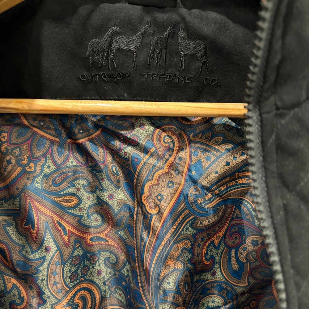 Outback Trading Company | Women's Microsuede Grand Prix Equestrian Vest Size L - Picture 7 of 7